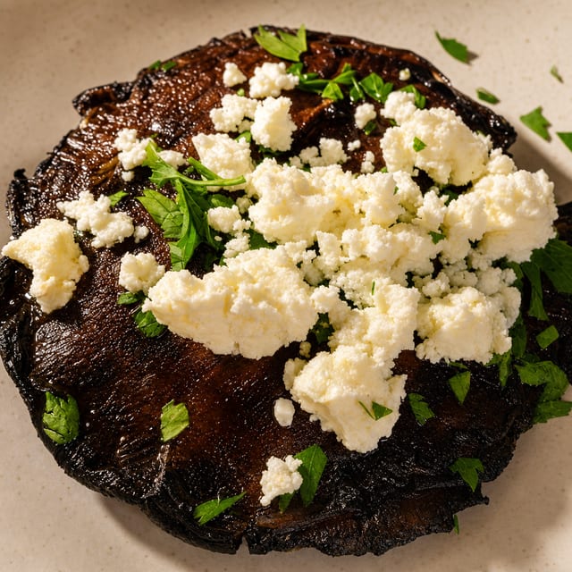 Grilled Portobello.