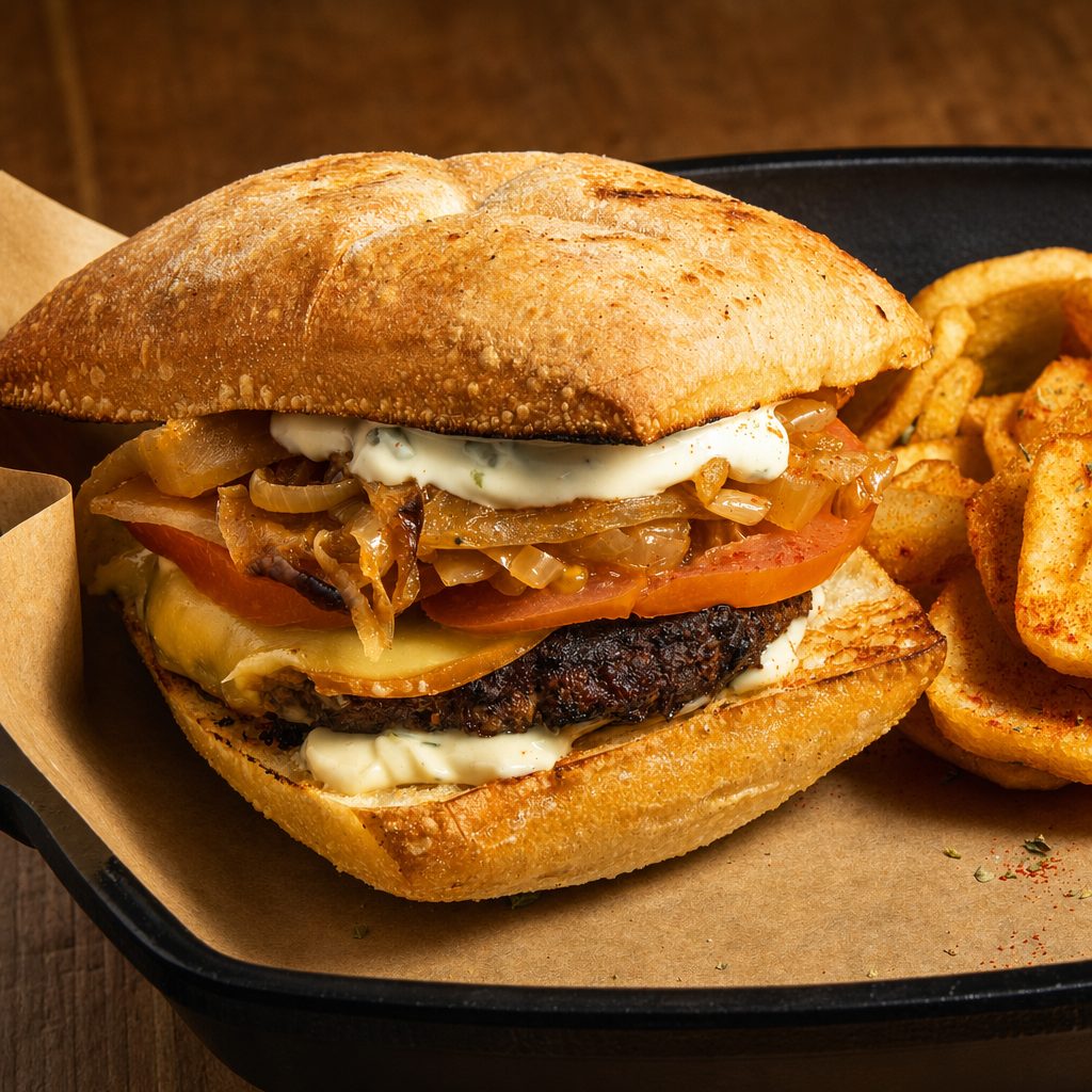 Yaya's Boy Burger.