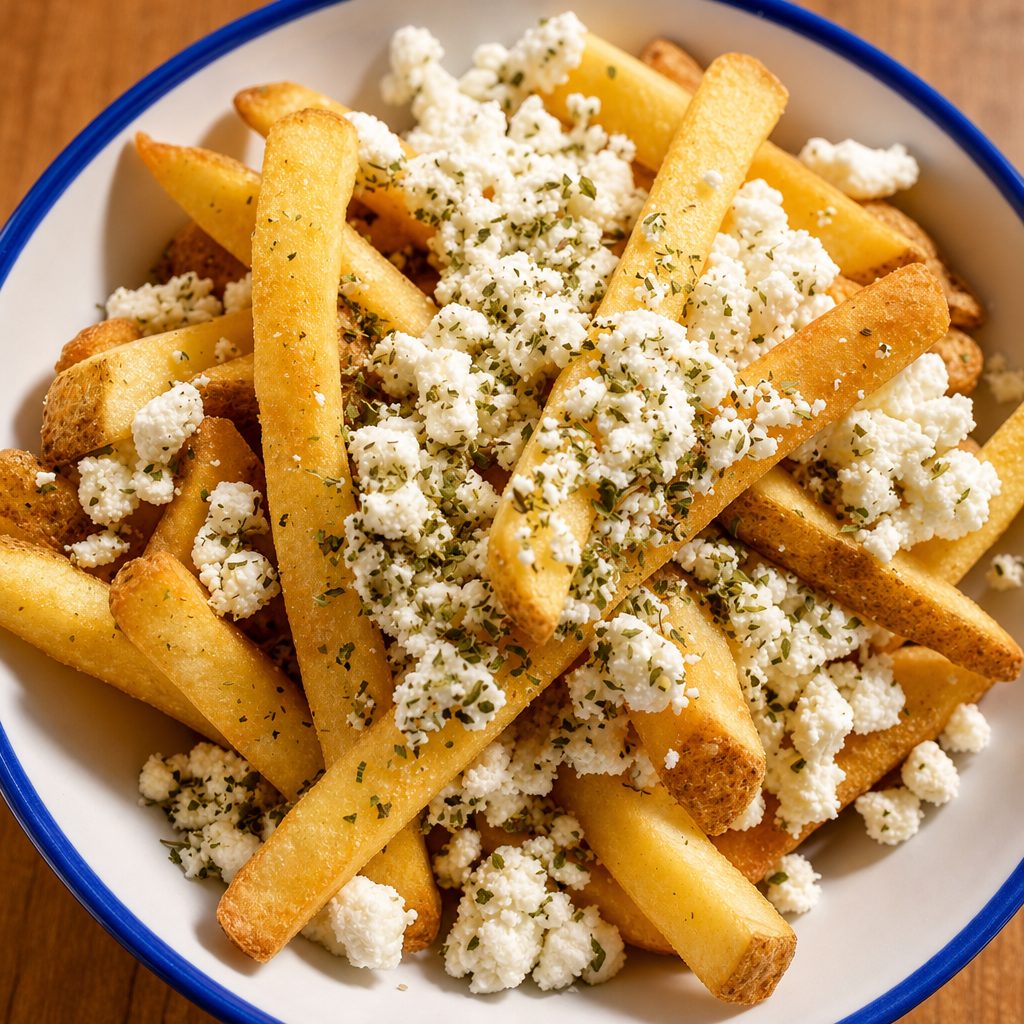 Feta Greek Potatoes.