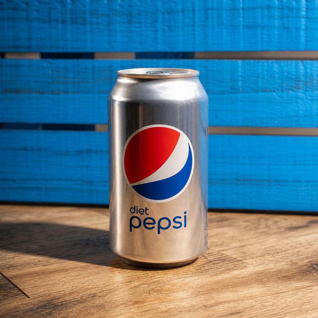 Diet Pepsi Can.